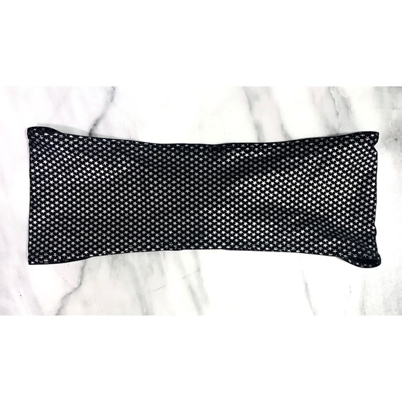 AMERICAN APPAREL - STARRY STRAPLESS BANDEAU (Medium) ⭐️✨👙💫🪩 - Picture 3 of 4